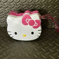 Hello Kitty Metal Bag Like New