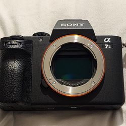 Sony a7II mirrorless camera
