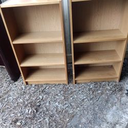 Pair Of Bookshelves 