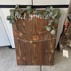 Wedding Seating Chart 