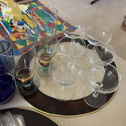 Everything $1 $2 Bathroom accessories, shower curtains hooks, wine glasses, , mugs , Vase, Dining Center Piece, and much more