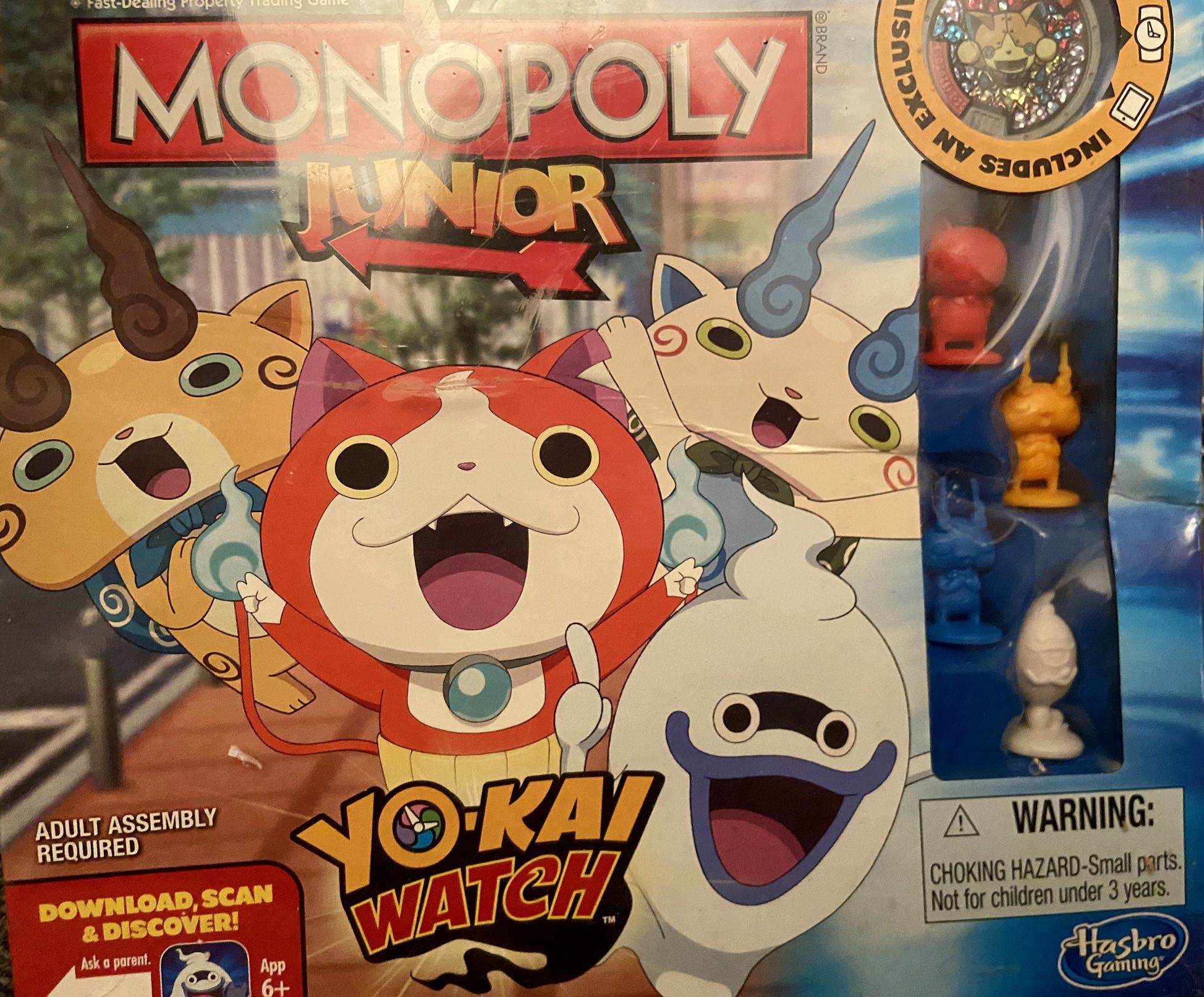 Monopoly Junior Yo/Kai Watch Brand New Sealed