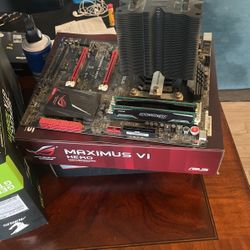 Intel 4670K + Asus Maximus VI Hero Motherboard And DDR3 16 GB RAM kit