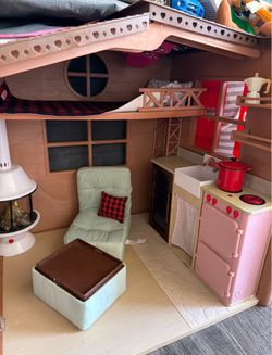 Our generation/American girl snow cabin