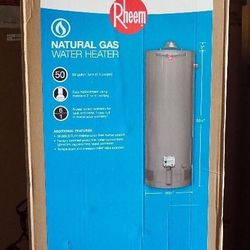 New 50 Gallon Natural Gas Hot Water Heater