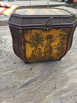 Vintage Wooden Chest