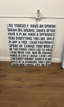 Decor Positivity Frame