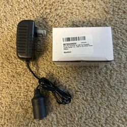 Wall to Cigarette Lighter Converter