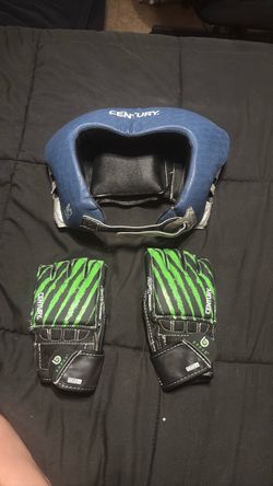 Gloves and headgear
