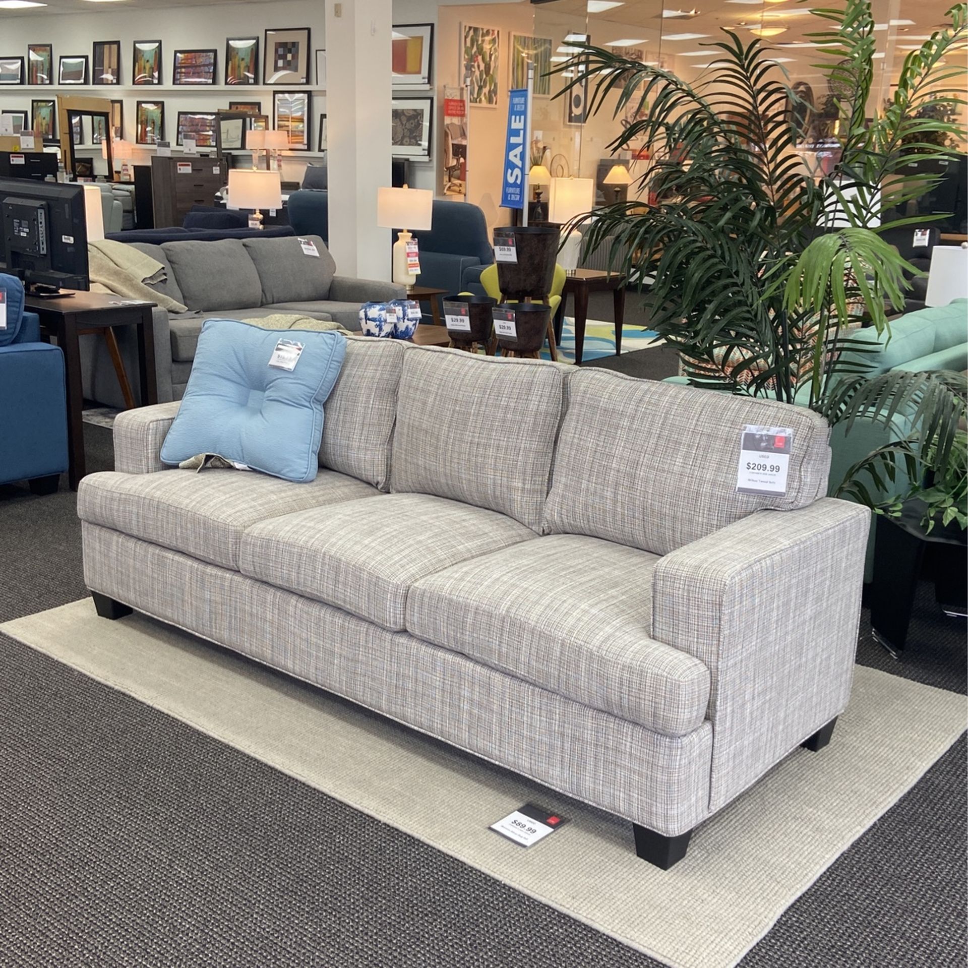 Wilkes Tweed Sofa