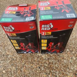 *** 2 SETS OF JACK STANDS ***