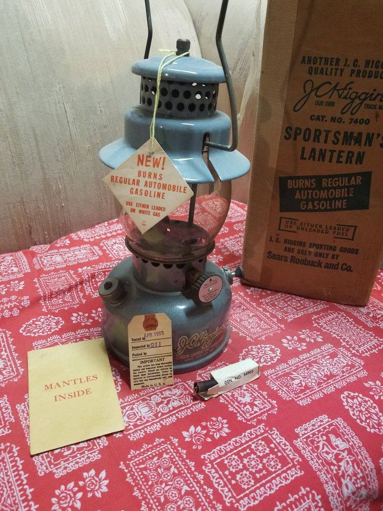 Sears Roebuck J.c. Higgins Sportsman Lantern