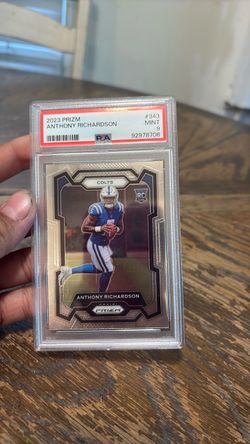 2023 Panini Prizm Anthony Richardson RC PSA 9
