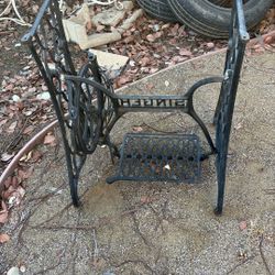 Antique Base of Sewing Machine. 
