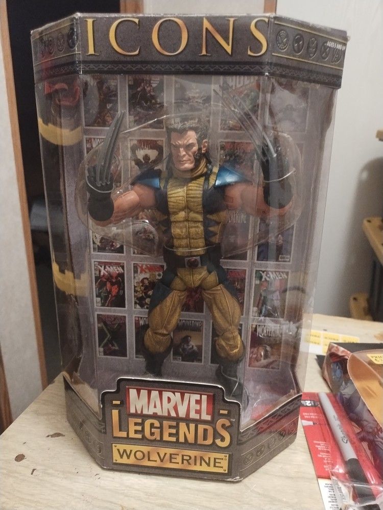 Marvel Icons Wolverine Action Figure Collectible