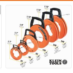 120Ft. STEEL FISH TAPE NEW