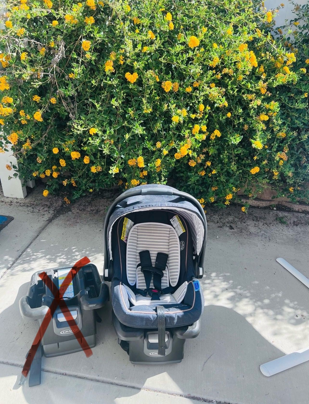 Graco Baby Car seat + Base