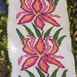 Handmade MEXICAN Embroidery Crochet 