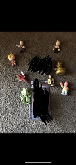 funko minis, Go Bots, and Robotech