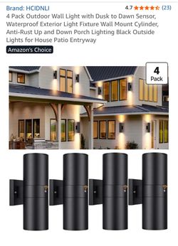 Outdoor Wall Lamps in Box