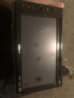 SONY UAV63 DOUBLE DIN DVD HEADUNIT