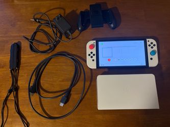 Nintendo Switch OLED White with Accessories