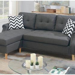SECSIONAL SOFA BLUE GREY NEW IN BOX ☎️ 1714586,2564