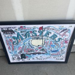Golf Masters Art 