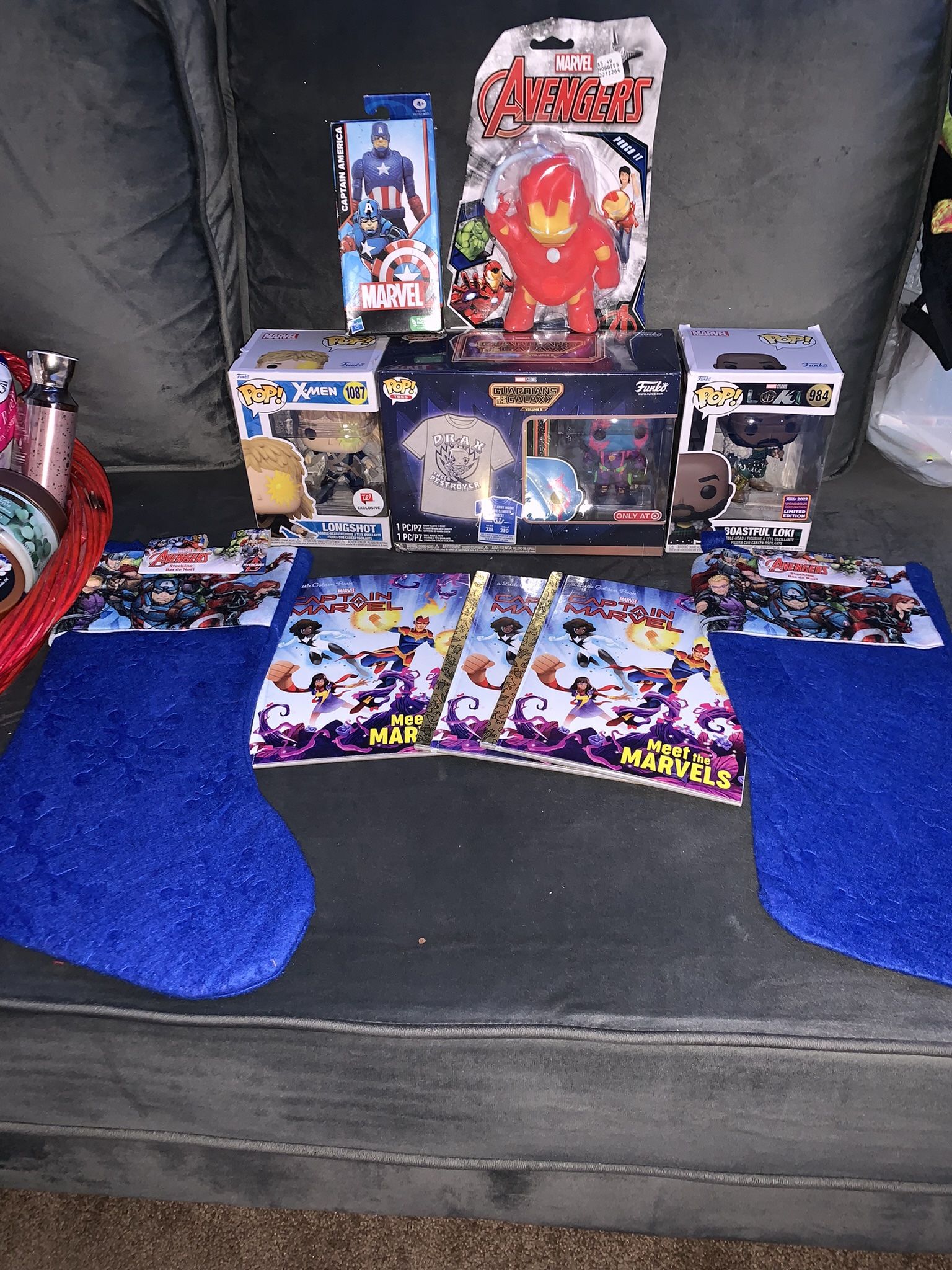 Marvel Comic Gift Set (10 items): Guardians of Galaxy/ Avengers/ Captain America/ X-Men