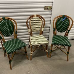 Traditional French Bistro Chairs 