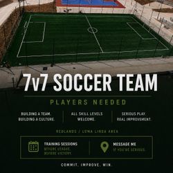 Adult 7v7 Soccer Players Needed – Build a Structured Team