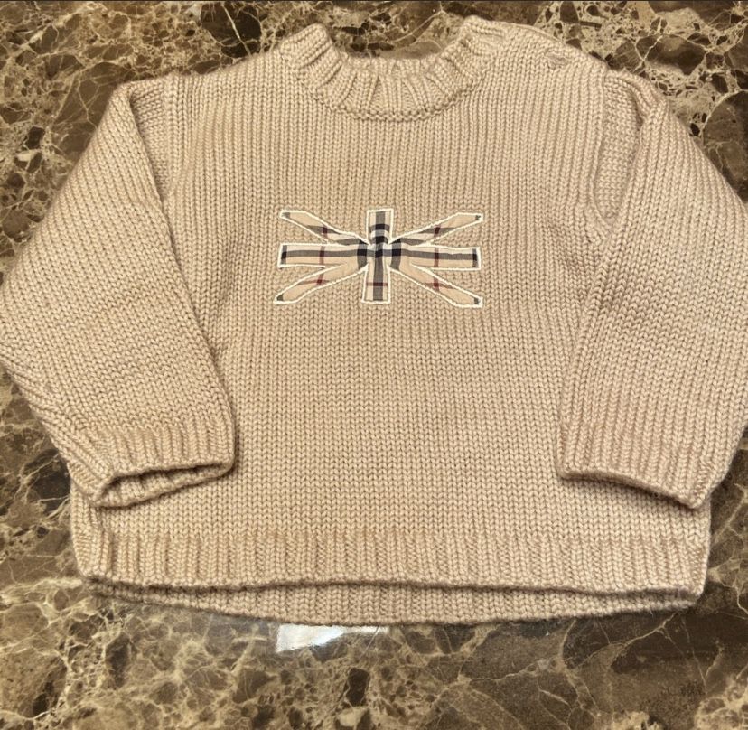 Burberry baby sweater