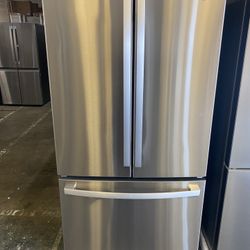 GNE27JYMFS 27 cubic ft french door refrigerator