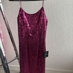 Lulu Punk Sequin Cocktail / Party Dress - Size Small
