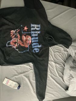 rhude oversized hoodie