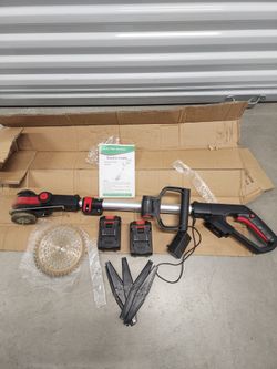 WEEDWACKER Trimmer/Edger 4.0Ah Battery and ChargerWEEDWACKER Trimmer/Edger 4.0Ah Battery and Charger