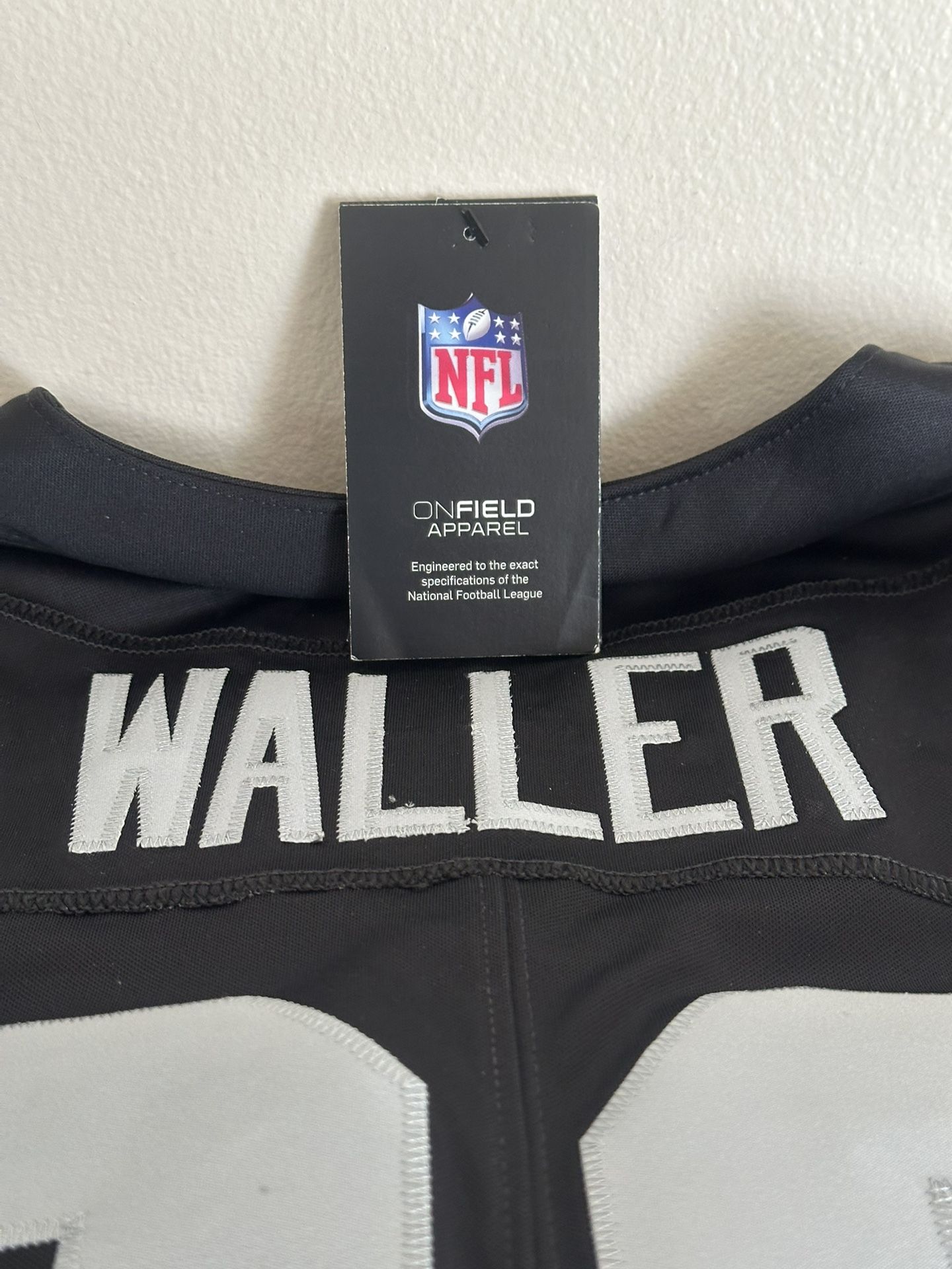 Raiders Darren Waller Nike Authentic Signed Jersey COA Fanatics Hologram