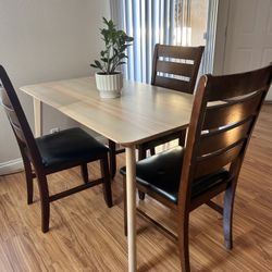 Dining Table And 4 Chairs 