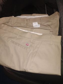 Brand new red kap khaki industrial pants