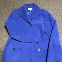 Royal Blue JM Collection Peacoat – XL – NEW with tags 🧥