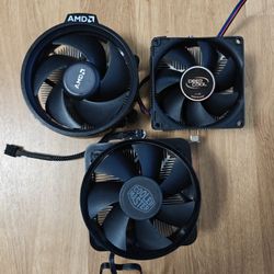 AMD Ryzen CPU Coolers AM4 AM5 Cooler Master For MSI Asus Gigabyte Motherboards