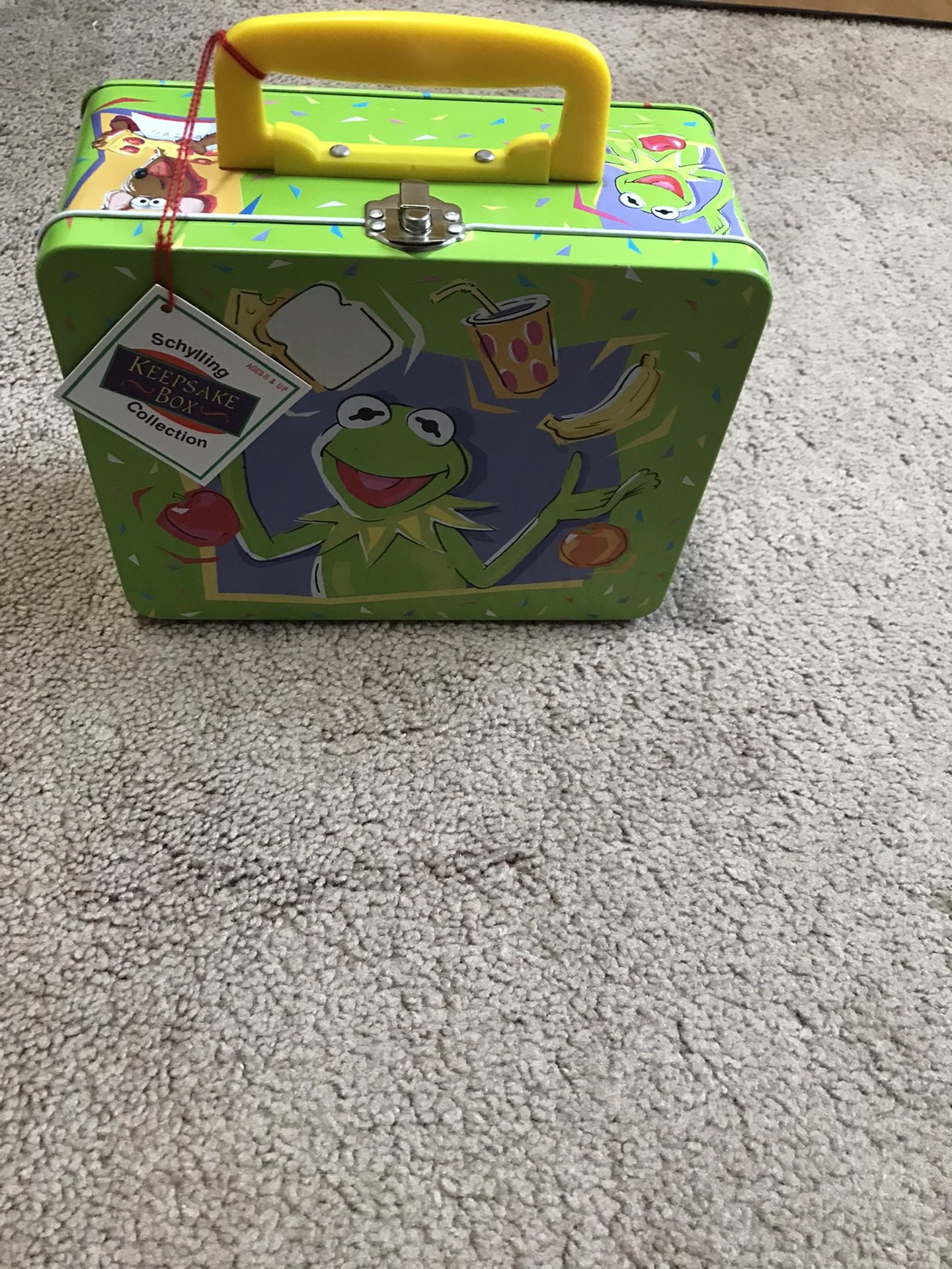 Kermit the Frog Collectible Metal Lunch Box