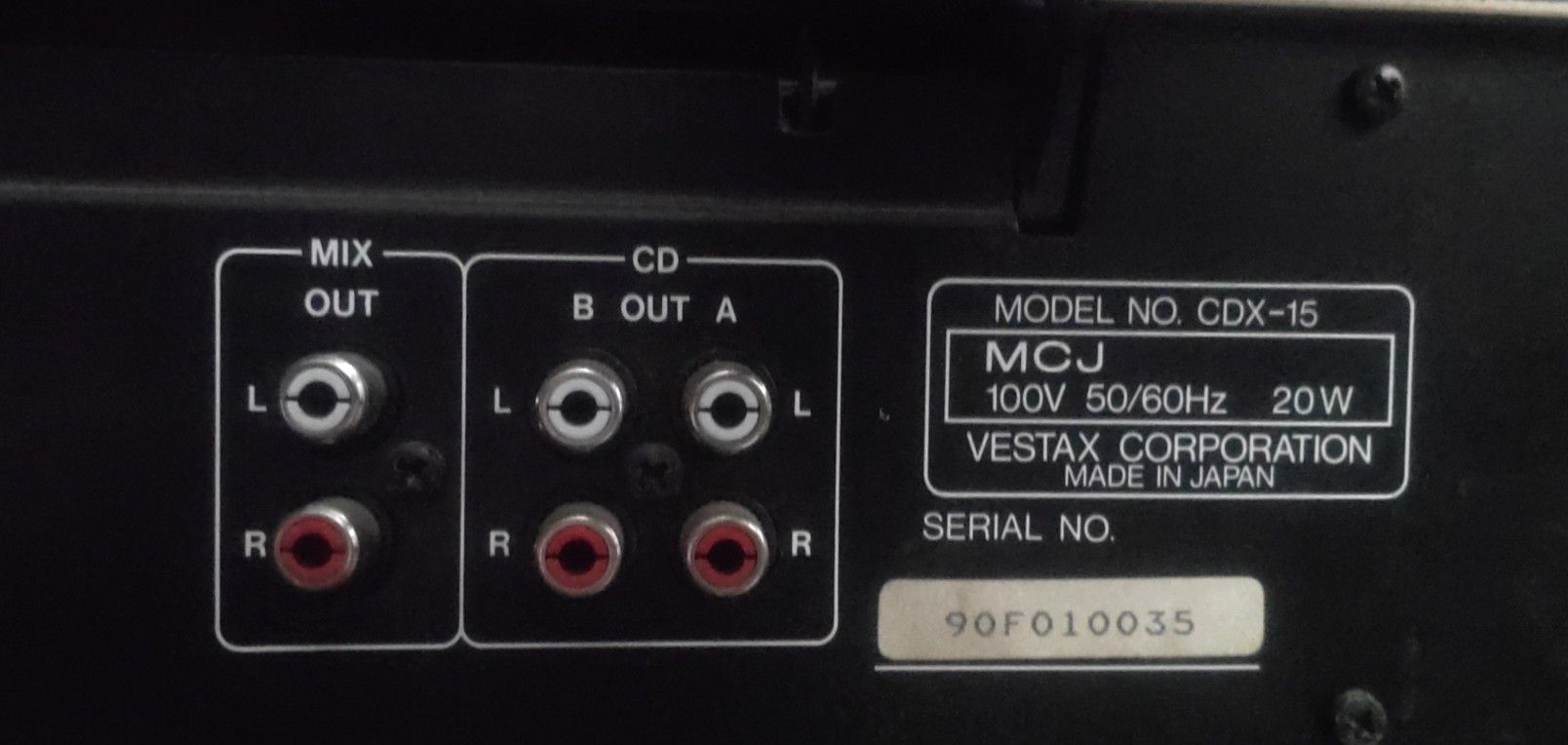Vestax CDX-15 Dual CD Mixer for Sale in San Jose, CA - OfferUp