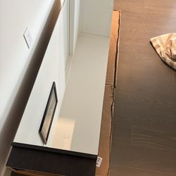 Assembled / new Shoe Cabinet With Mirror