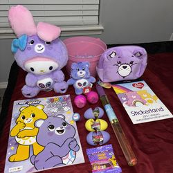 My Melody Carebear Easter basket