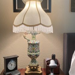 Capodimonte Italian porcelain lamp (Rare)