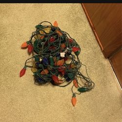 Christmas Lights Decorations Multi Color 