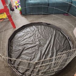 Full Cheeks Small Pet Play Pen Liner And Cage