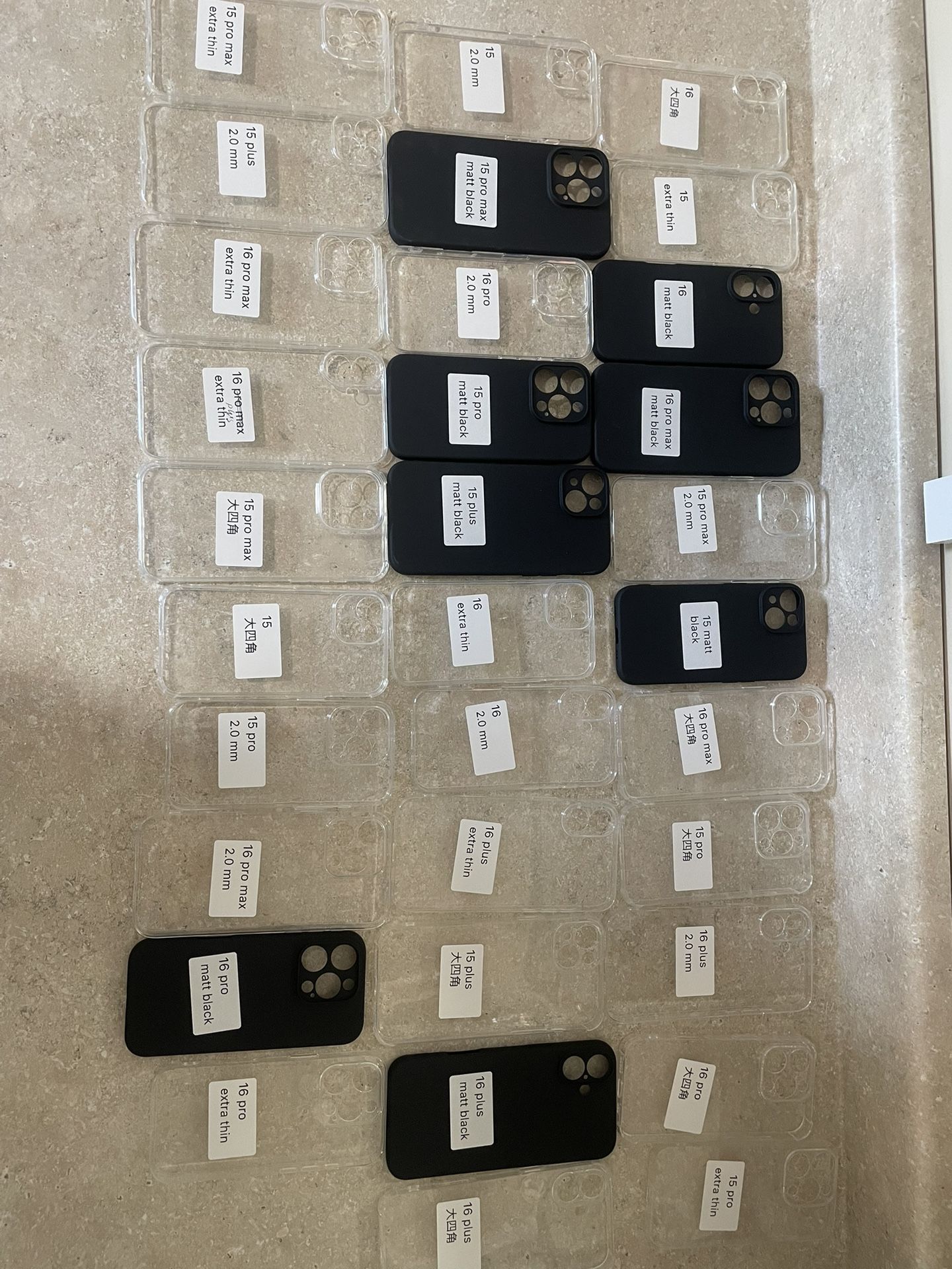 iPhone 15 And 16case (pro, Plus, Promax), Bulk Sales 5200PCs In total