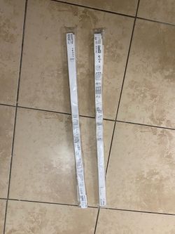Set of 2 IKEA SCHOTTIS white pleated blinds
